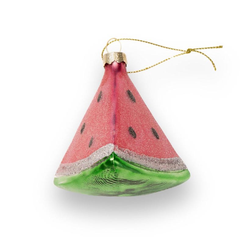 Chive Ceramics Studio Watermelon Slice Ornament - Thumbnail 2