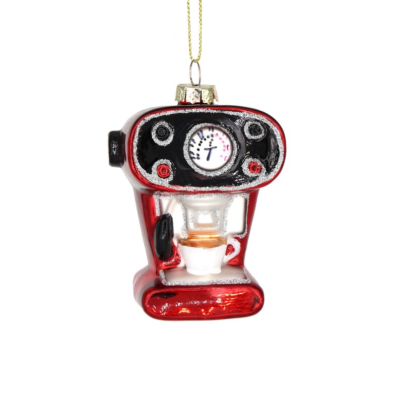 Chive Ceramics Studio Espresso Machine Ornament