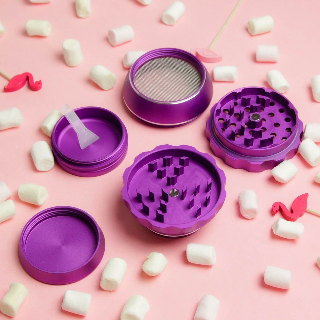 Grinder Cute Weed Accessories Pink Grinder Grinder for Etsy