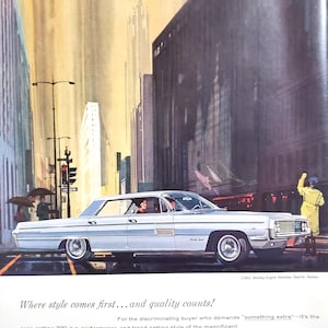 Vintage 1961 Ninety-Eight Oldsmobile Print Ad