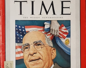 Vintage Time Magazine December 2, 1946 George Messersmith