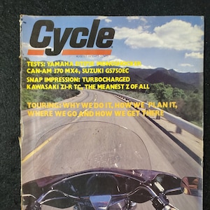 Vintage Cycle Magazine August 1978