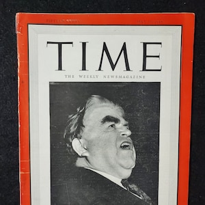 Vintage Time Magazine May 20, 1946 John L Lewis