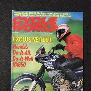 Vintage Cycle World Magazine May 1988