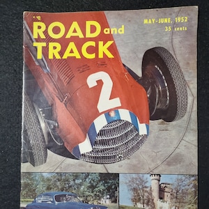 Vintage Road and Track Magazine May/June 1952