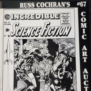 Russ Cochran Comic Art Auktionskatalog #67 2003 Jack Daisy Cover Art