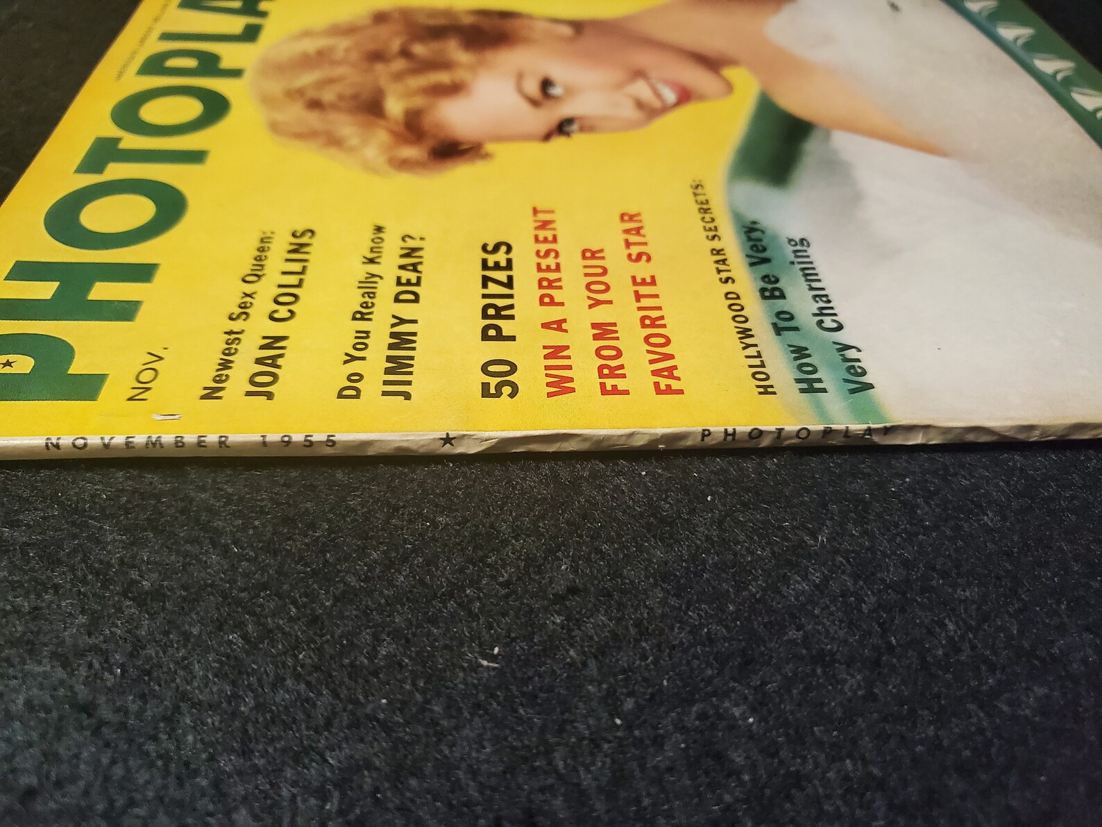 Vintage Photoplay Magazine November 1955 Kim Novack Cover - Etsy