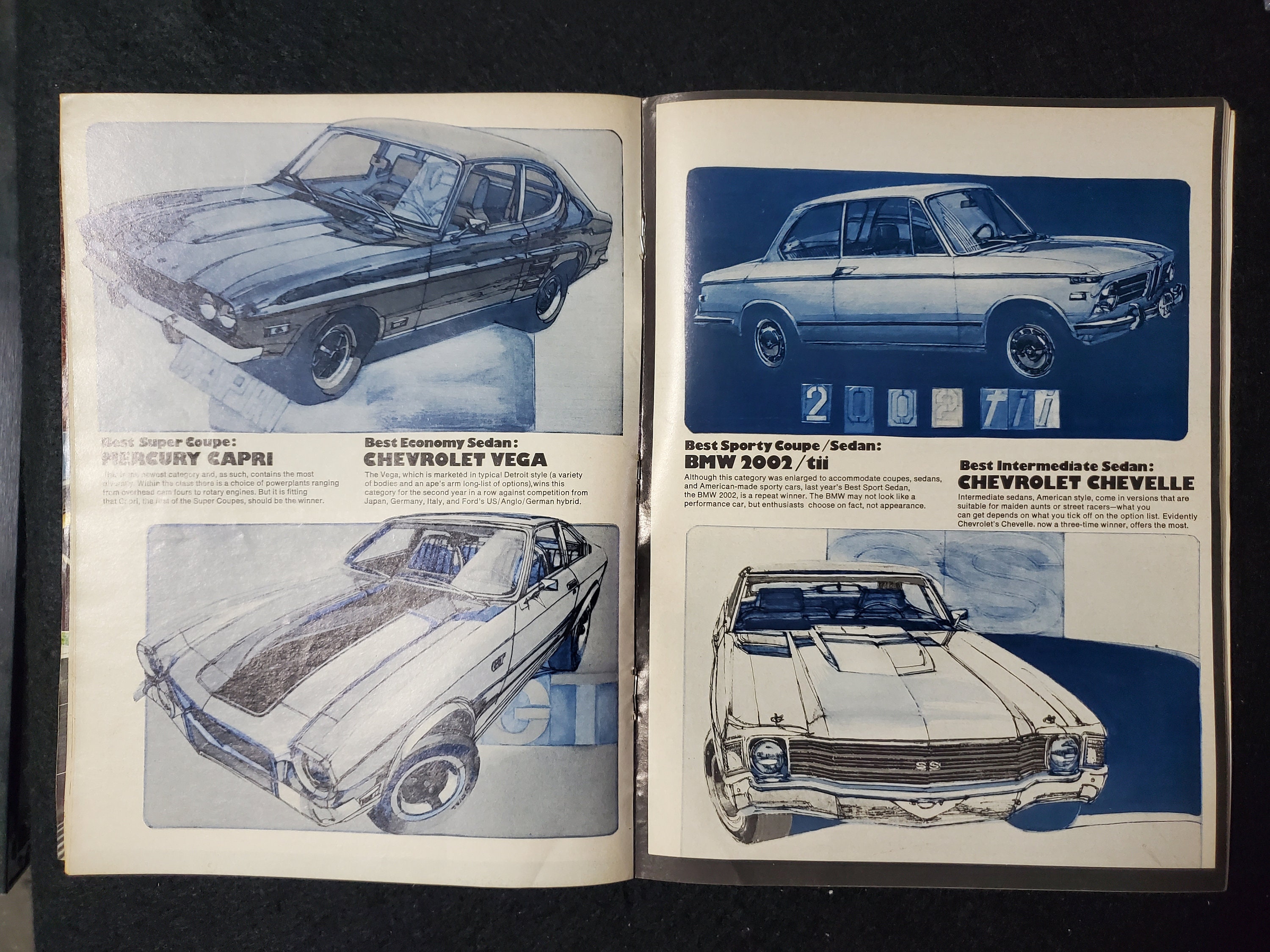 Vintage Car and Driver Magazine May 1972 - Etsy Israel