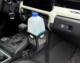 TACORUNNER 3D Printed Crate Cup Holder for 2024+ Tacoma, 2025+ 4Runner