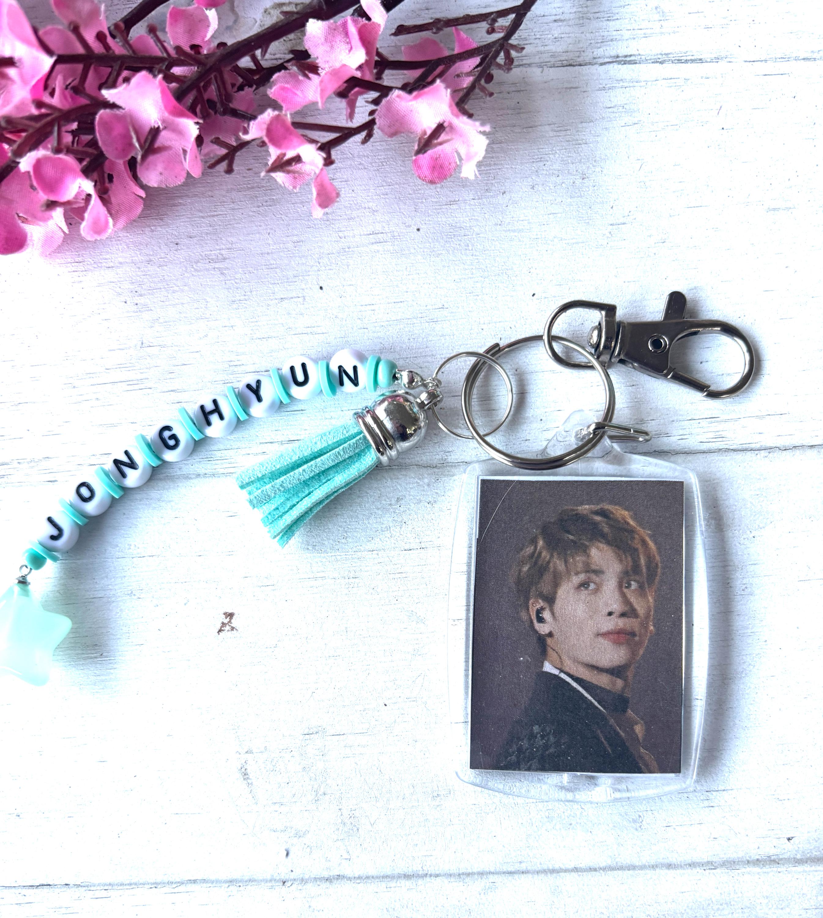Concert Keychain SHINEE JONGHYUN Photo Keychain Concert Wear Present Gift Purse Charm - Etsy