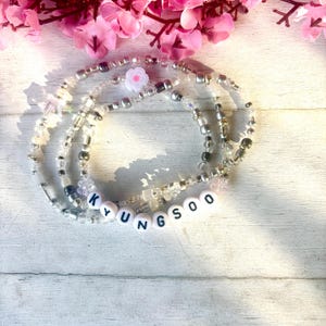 EXO D.O. or KYUNGSOO Multistrand Wrap Friendship Bracelet Kpop gift present concert wear