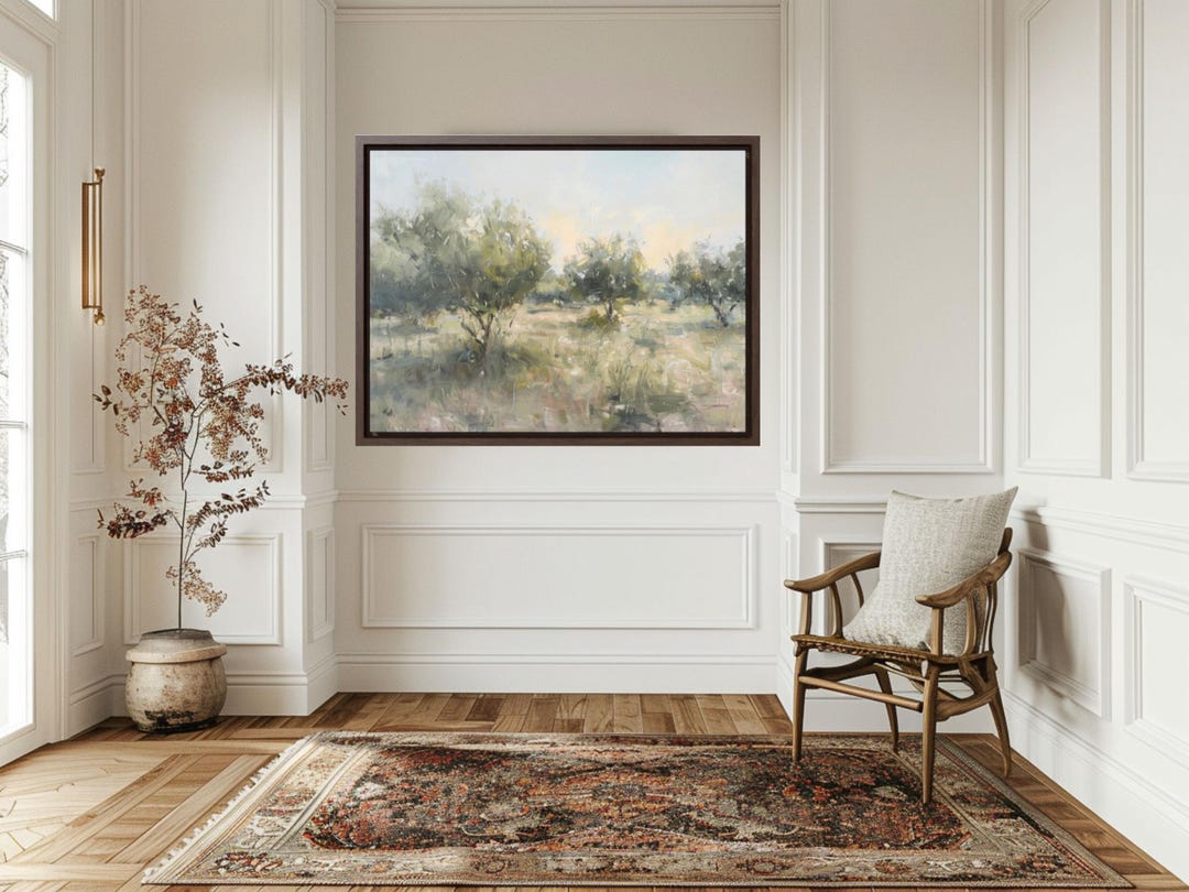 Stunning Olive Tree Wall Decor image