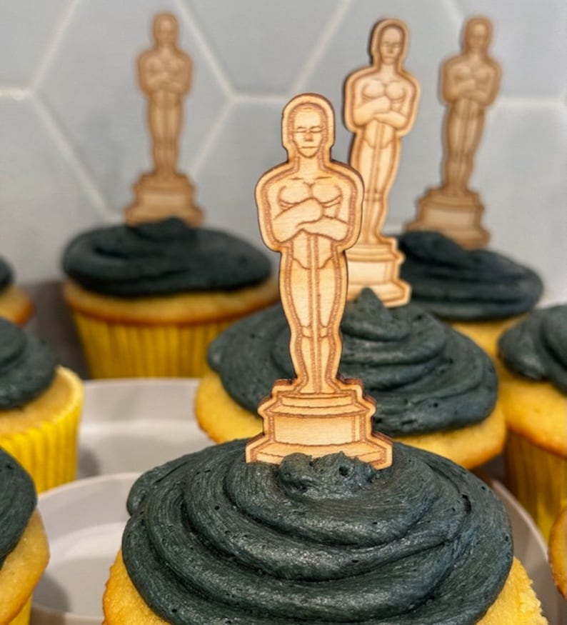 Oscars Cupcake Toppers Pack of 20 image 1