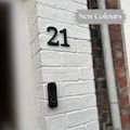 Premium Stick-On House Numbers – Easy Install, Durable & Stylish Address Display | Wall Number | House Number | Multiple Colours | Stick-On