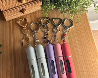 Perfume Keychains - Handmade Trinket, Cute, Whimsical, Gift idea