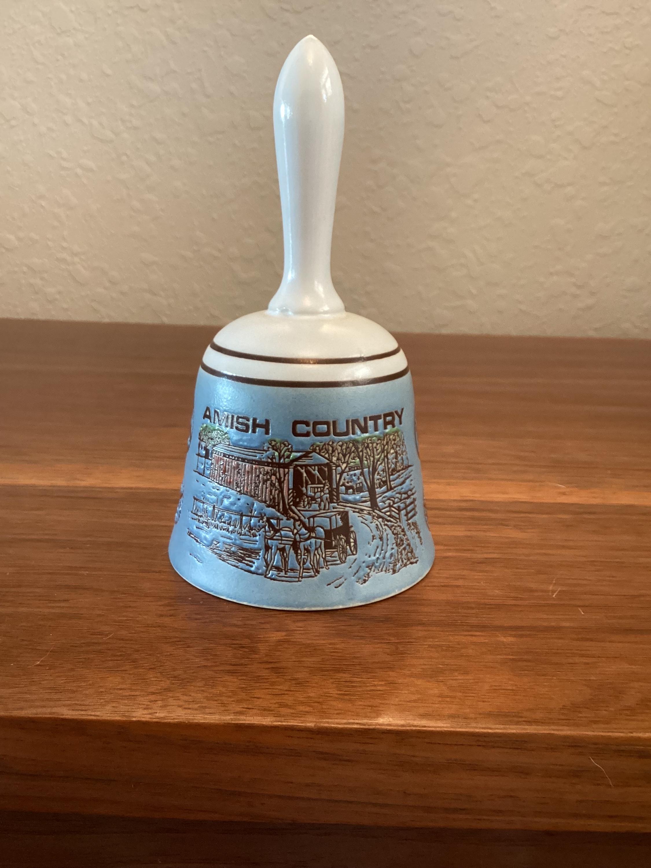 Amish Country Ceramic Bell - Etsy