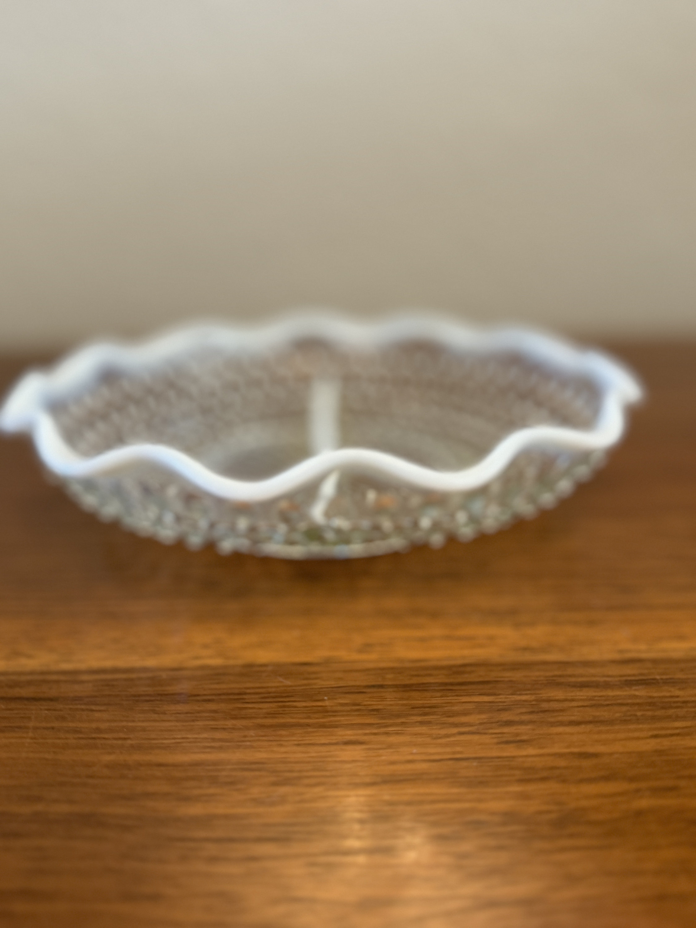 1940年代 アンカーホッキング ホブネイル オパールセント 乳白色