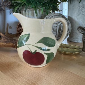 Watts Pottery Apple #62 Creamer