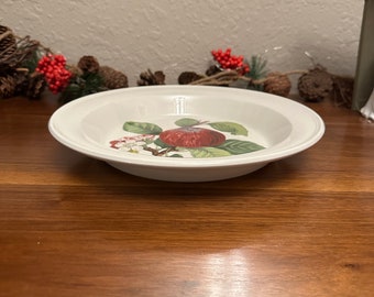 Portmeirion Pomona the Hoary Morning Apple Dish 10” - Etsy