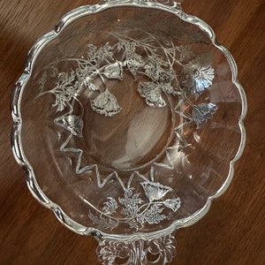 Silver City Glass Co Bowl Candy Dish