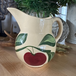 Watts Pottery Apple #15 Pitcher