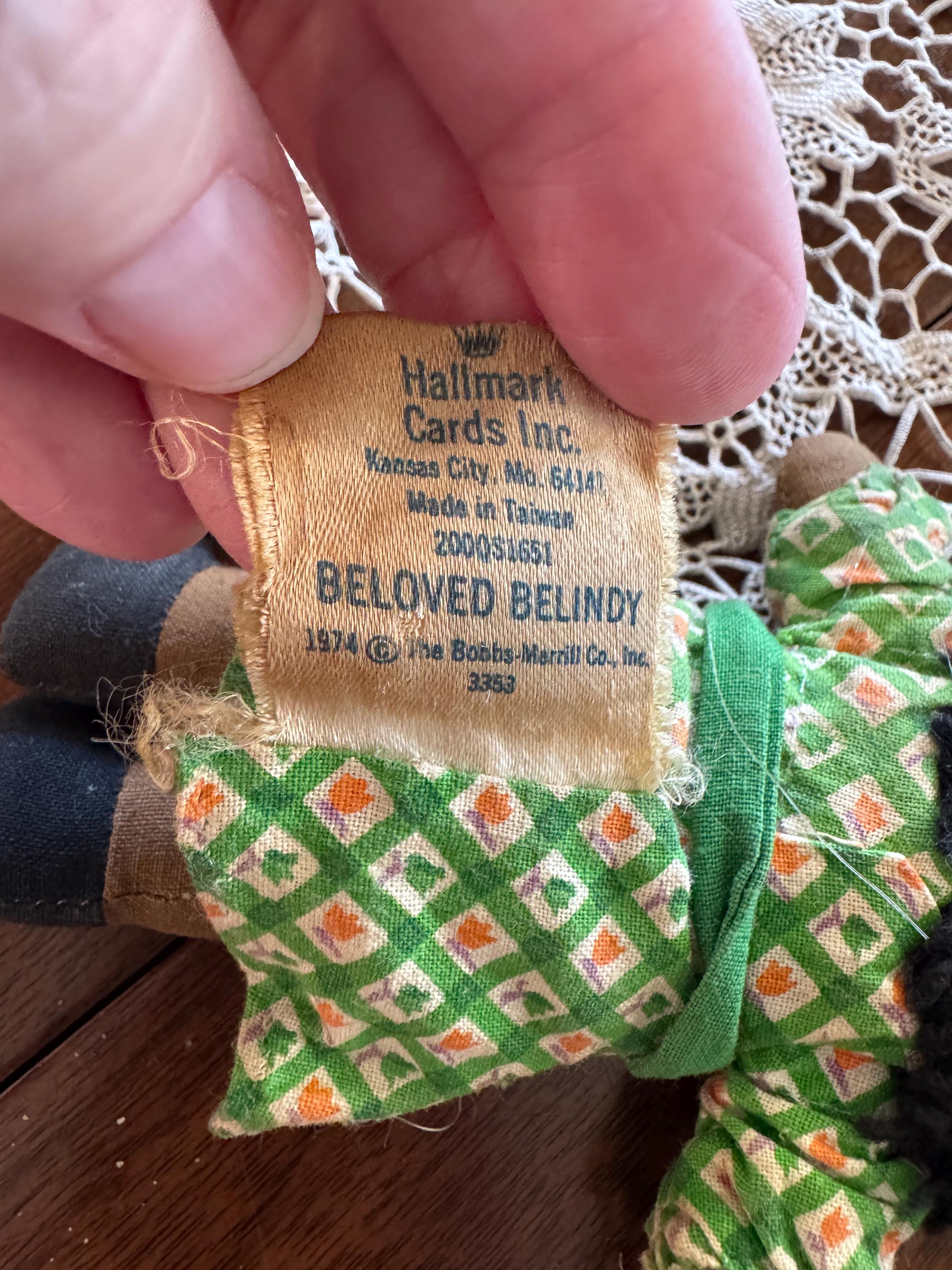 Hallmark Beloved Belindy Bobbs-merrill 1974 - Etsy
