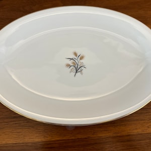 Noritake Wheatcroft Oval Serving Platter 12”