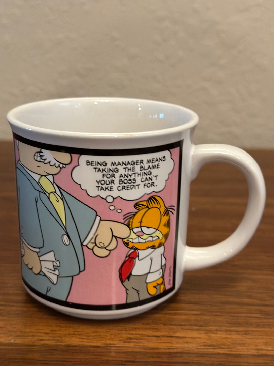 Garfield the Cat Coffee Mug - Etsy
