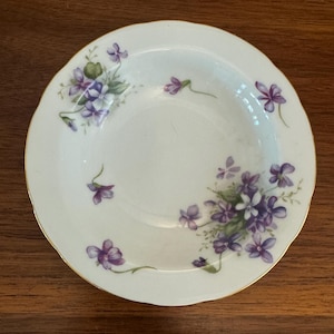Rosetti Spring Violets Occupied Japan Kleine Schüssel 14 cm