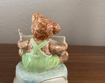 小田切 愛は世界を巡る テディベア 陶器オルゴール - Etsy 日本