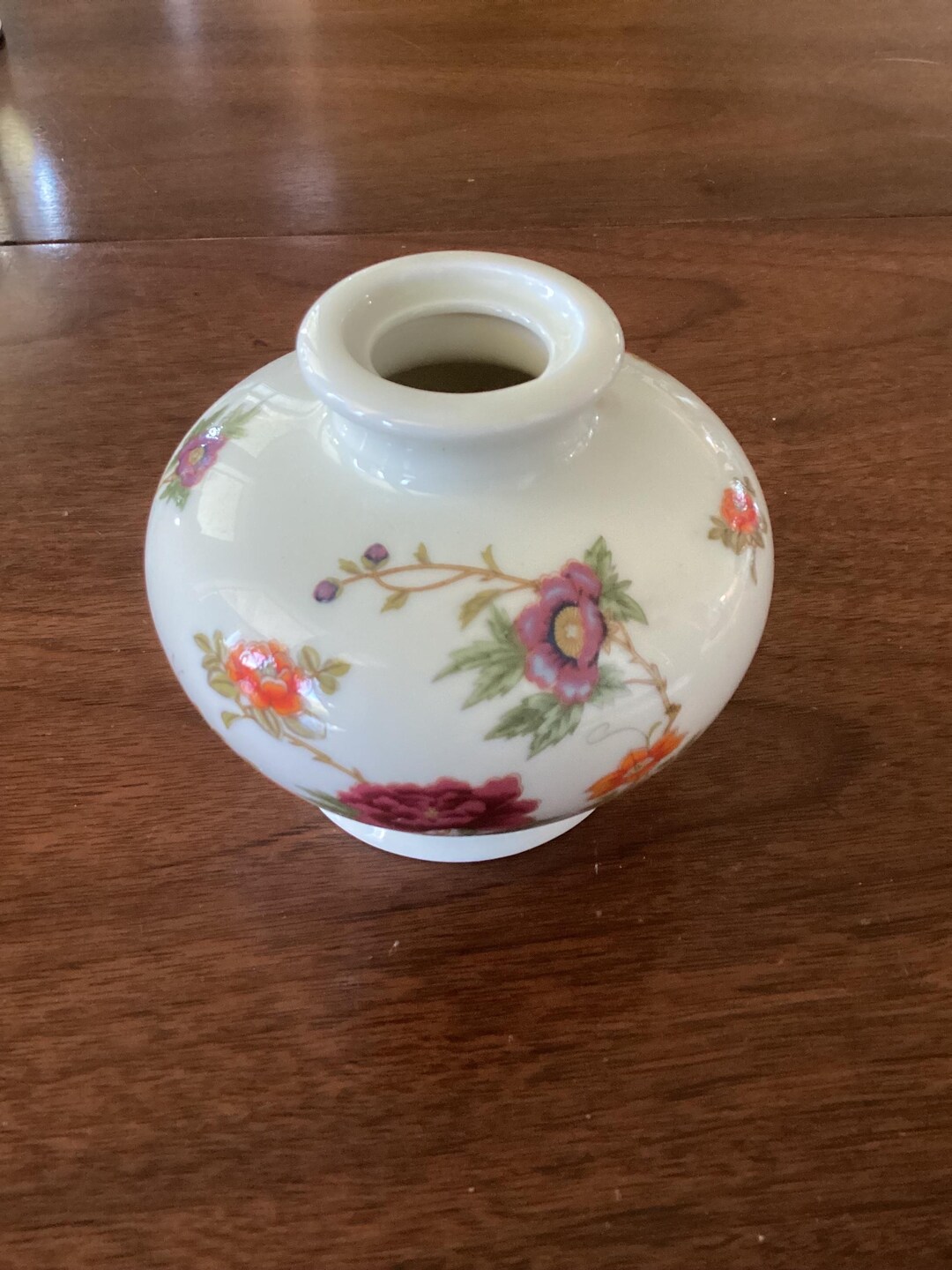 Takahashi Floral East End Vase Jar Japan Porcelain San Francisco
