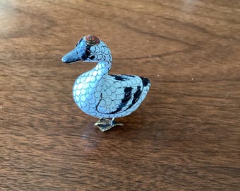 小さな金属製のアヒルの置物 - Etsy 日本