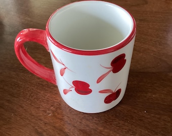Logo Brands Tazza Texas 450 Ml A Righe - Ceramica, Adatta A Microonde E Lavastoviglie, Stampa Interna