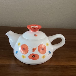 Marjolein Bastin Teapot & Lid Marjolein Bastin Floral Poppies