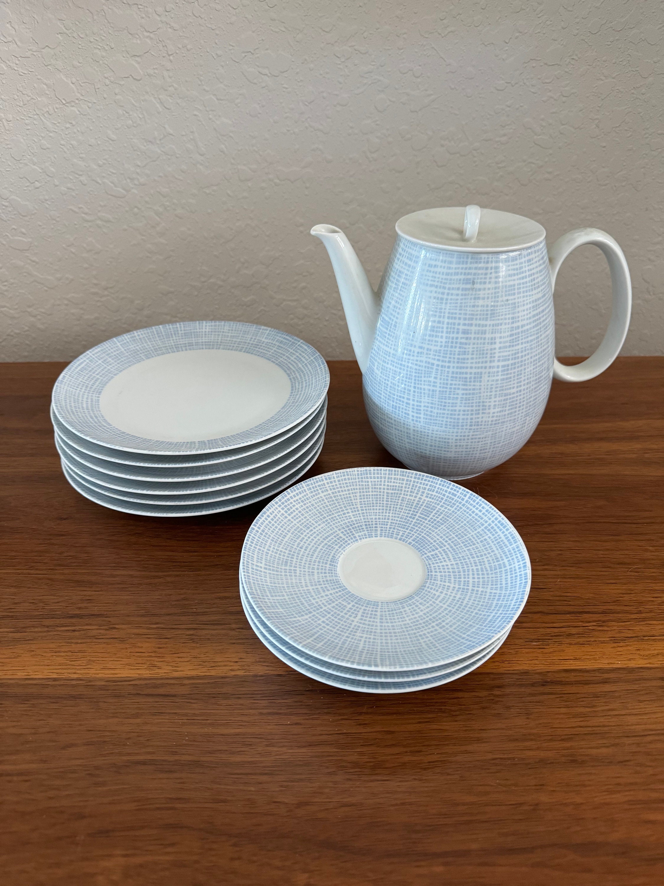 Thomas Porcelain From Germany Rockabilly Retro Set of 10 - Etsy