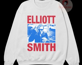 Elliott Smith Unisex Sweatshirt - Bedruckte Indie Music Merch - Abbildung 8 Album Shirt - Geschenk für Elliott Smith Fans