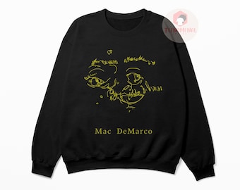 Sudadera unisex de Mac DeMarco - Merchandising del álbum One Wayne G - Regalo de música indie pop-rock para fans - Ropa vintage acogedora