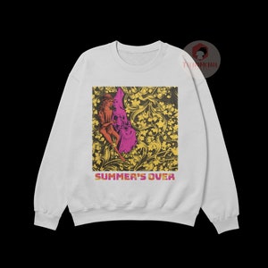 TV Girl Band Sweatshirt - Summer&#39;s Over Album Shirt - Indie Music Band Hoodie - Gift For Indie Pop Fans - Printed Music Merch