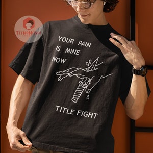 Title Fight Unisex T-shirt - Hyperview Album Tee - Rockmusikband Merch - Present till indiemusikfans bild 2