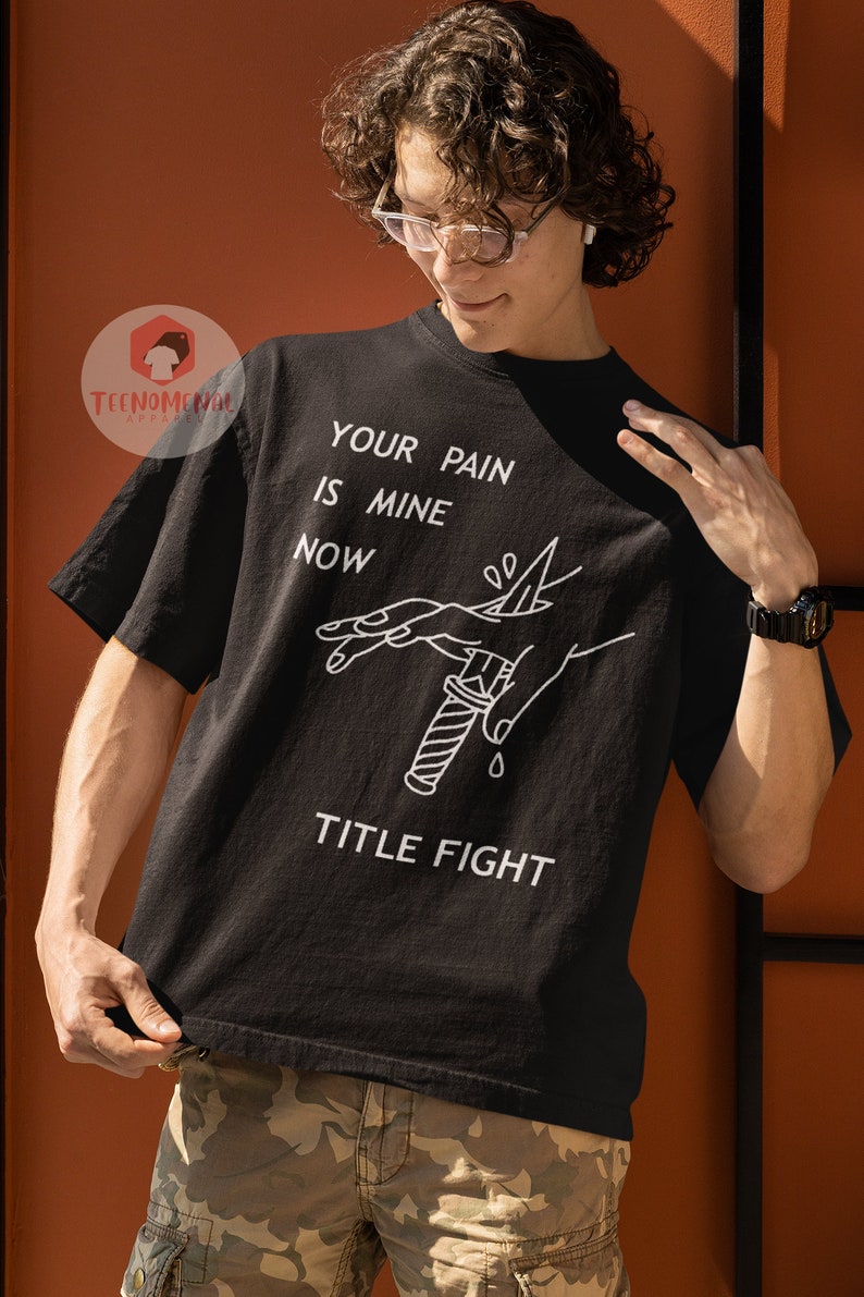 Title Fight Unisex T-shirt - Hyperview Album Tee - Rockmusikband Merch - Present till indiemusikfans bild 2