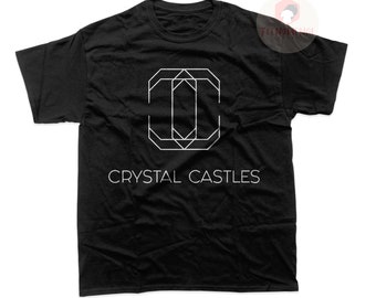 Crystal Castles Exclusive T-shirt - Unisex Music Band Merch