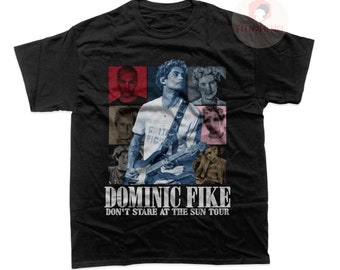 Camiseta unissex Dominic Fike - Álbum What Could Possibly Go Wrong - Camiseta com estampa musical - Presente para fãs de música indie