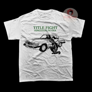 Titelgevecht T-shirt uniseks - Rockmuziekband Graphic T-shirt - Indiemuziekmerchandise - Cadeau voor rockfans