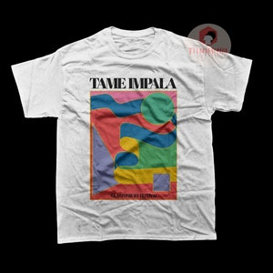 Tame Impala Unisex T-Shirt - Music Album Tee - Printed Music Merch For Gift - Tame Impala Poster