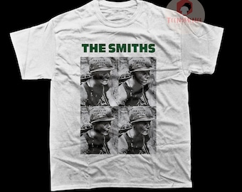The Smiths Unisex T-Shirt - Meat Is Murder Album Tee - Rock Band Grafik-Shirt - Gedruckt Kunst Design