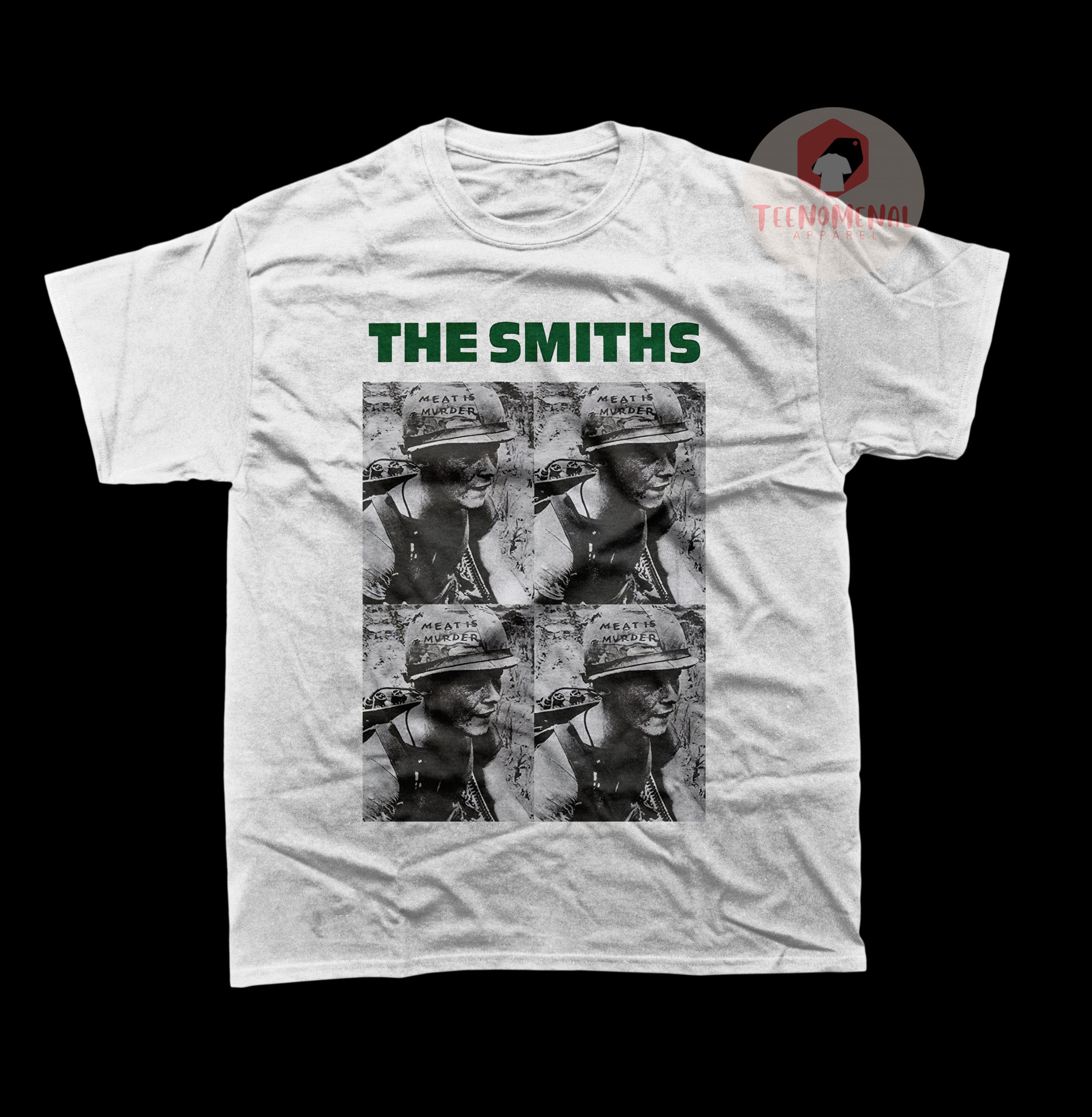 The Smiths Unisex T-shirt - Meat is Murder Album Tee - Rock Band