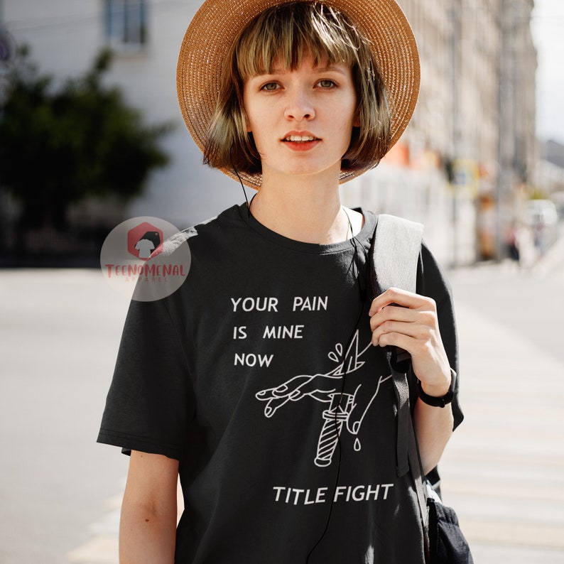 Title Fight Unisex T-shirt - Hyperview Album Tee - Rockmusikband Merch - Present till indiemusikfans bild 3