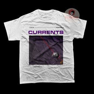 Tame Impala Unisex T-Shirt - Music Band Graphic Tee - Currents Album - Kevin Parker Merch For Gift