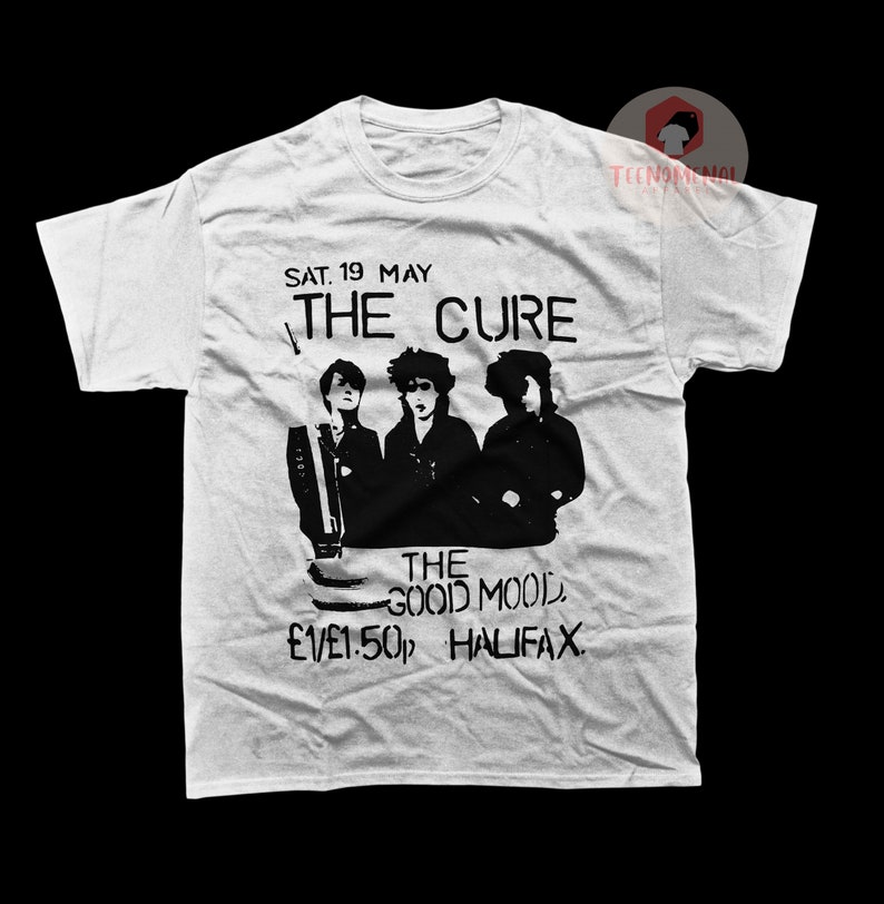 The Cure Unisex Tshirt Halifax Concert Tee Rock Music Etsy