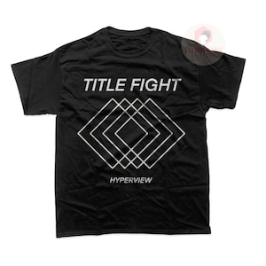 Outstanding quality Title Fight %100 cotton unisex t-shirt merch by Teenomenalapparels.